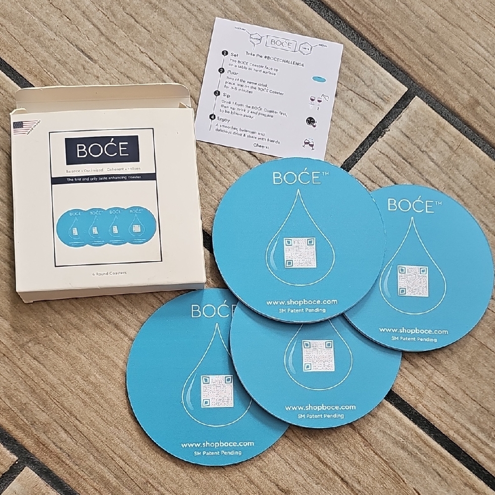 BOĆE Coasters 4-pack (Classic Set)
